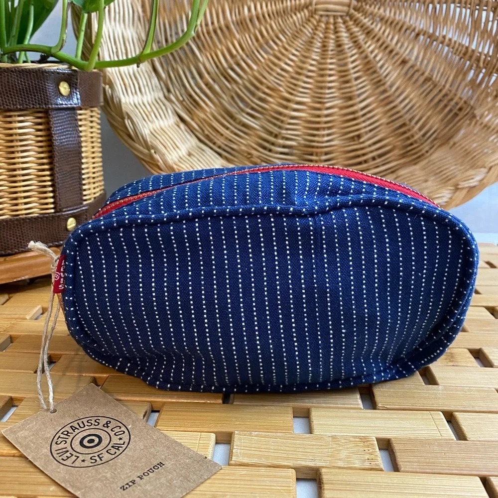 COPY - Levi's x Target Zip Pouch, Dark Blue NWT